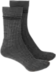 SAAPASSUKAT MERINO 46-48 HARMAA SÄÄRIPITUUS - Sukat - 319 - 1